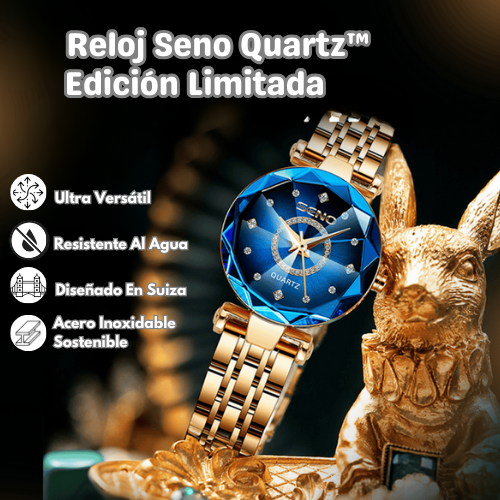 Reloj De Lujo Para Dama Edicion Limitada Seno Quartz™